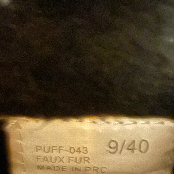 Dirty Laundry Faux Fur Boots Pinnacle Quilted/Black Rubber Tall Snow/Rain Boots. - Picture 7 of 7